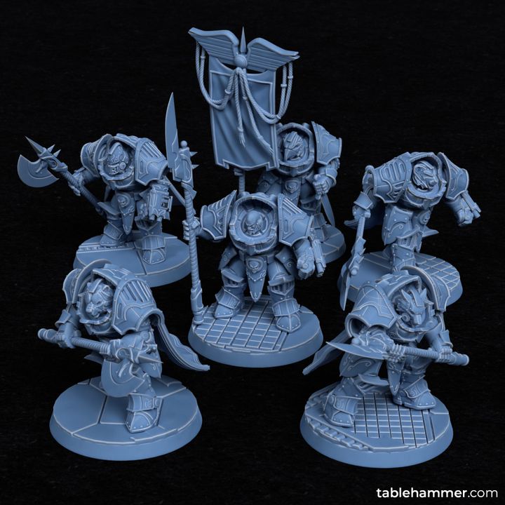 Primal Templars (Ordo Invictorix Elite) | STL Files - Tablehammer