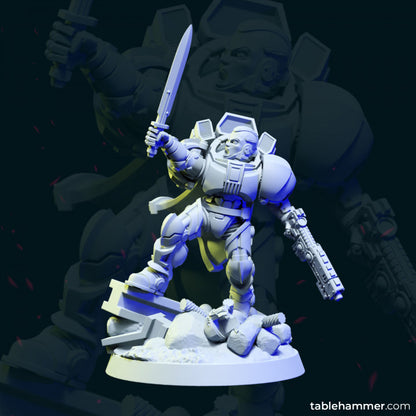 Commander ("Human Space Corps") | STL Files - Tablehammer