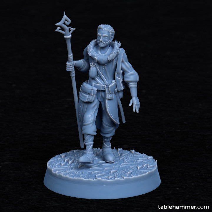 Johan Wildheart – the wandering druid | STL Files - Tablehammer