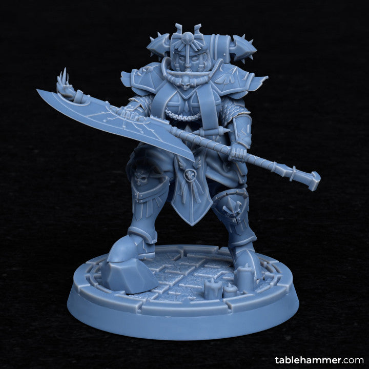 Haethor - the firm blade (space superhuman heroine)| STL Files - Tablehammer