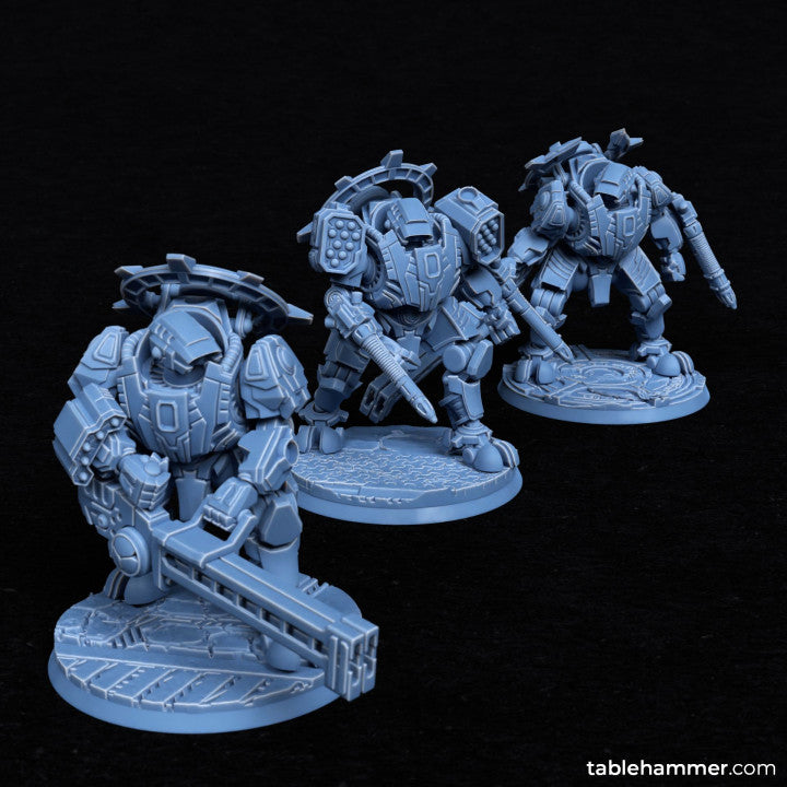 Lightbringer Warsuits (Space communists heavy battlesuits) | STL Files - Tablehammer