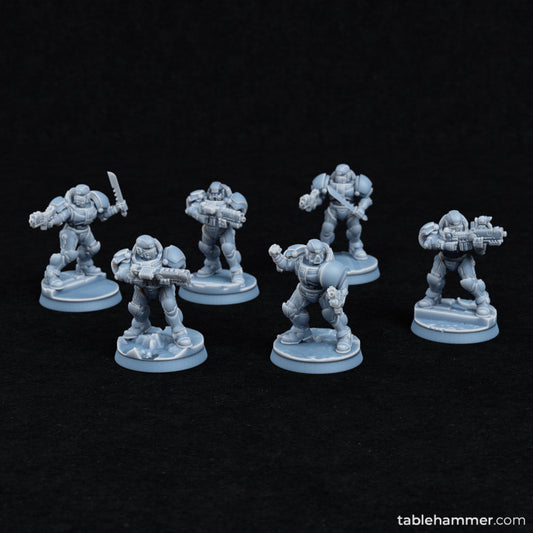 Troopers ("Human Space Corps") | STL Files - Tablehammer