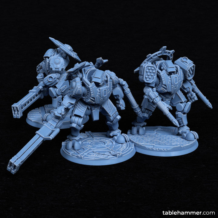 Lightbringer Warsuits (Space communists heavy battlesuits) | STL Files - Tablehammer