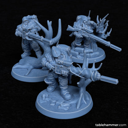 Sniper Scout Dwarves |STL Files - Tablehammer