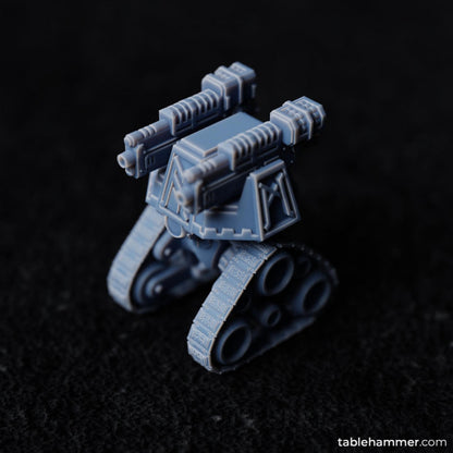 Dwarf turret: Mobile turret gun | STL Files - Tablehammer