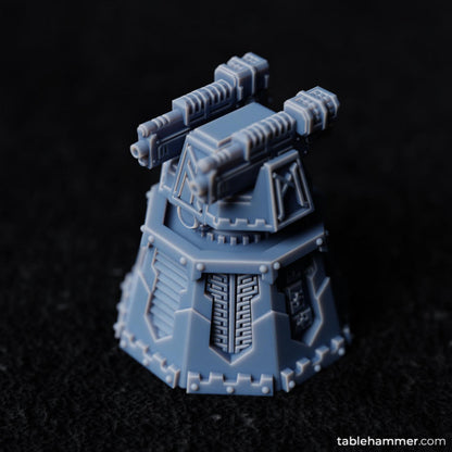 Dwarf turret: Stationary gun turret | STL Files - Tablehammer