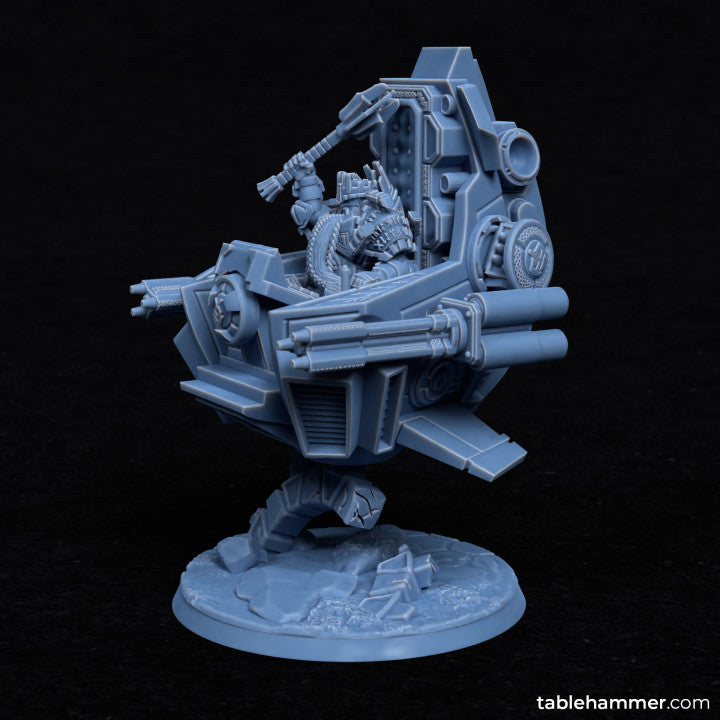 Dwarf King on Battlethrone | STL Files - Tablehammer