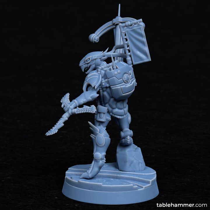 War Sculptor (Toorts Hero Leader) | STL Files - Tablehammer