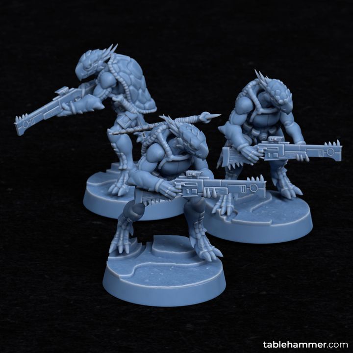 Toorts infantry squads (modular & poseable) | STL Files - Tablehammer