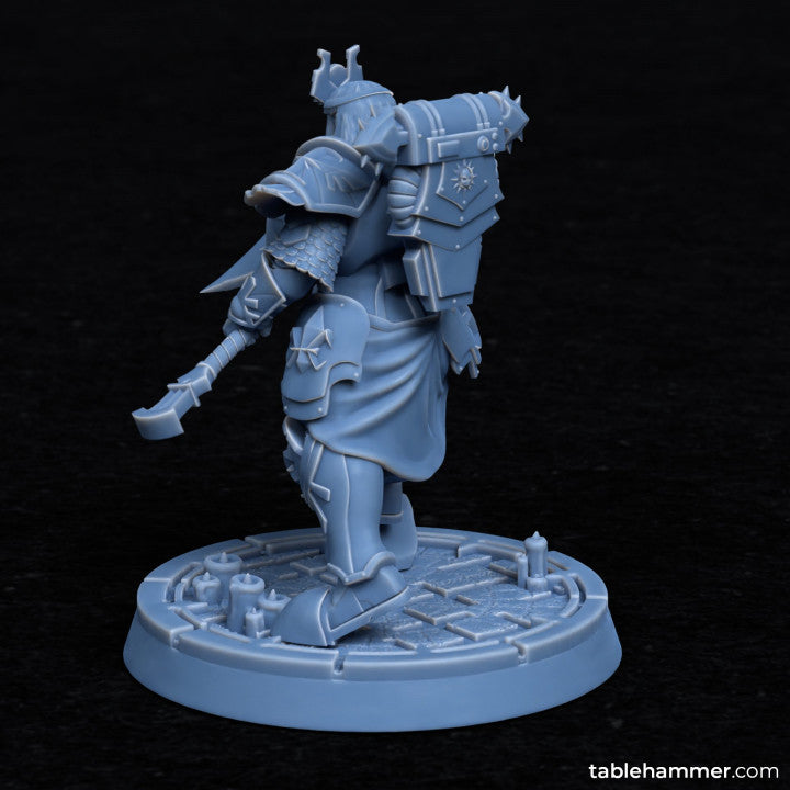 Haethor - the firm blade (space superhuman heroine)| STL Files - Tablehammer