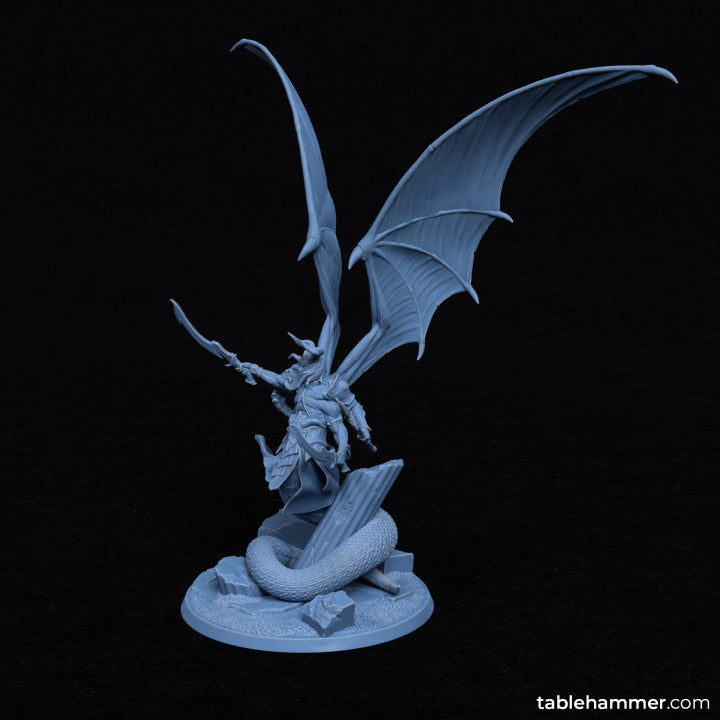 Gabriel – The Ascended (Winged prime demon leader) | STL Files - Tablehammer