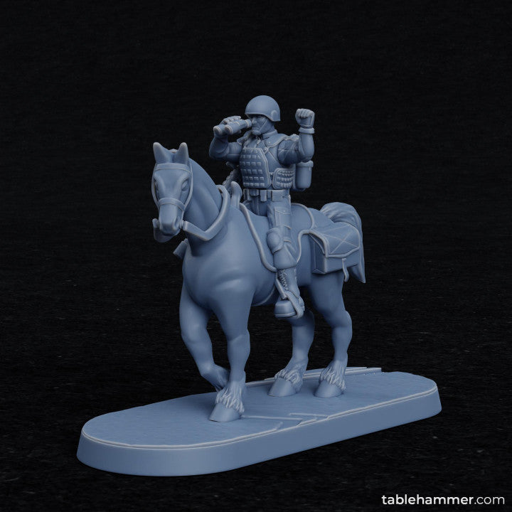 Horse Marines (modern human cavalry military) | STL Files - Tablehammer