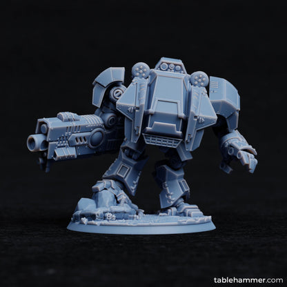 Heavy walker - Human super soldiers mech walker | STL Files - Tablehammer