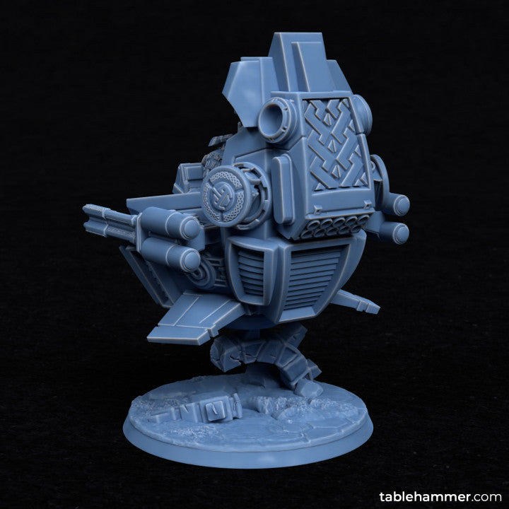 Dwarf King on Battlethrone | STL Files - Tablehammer