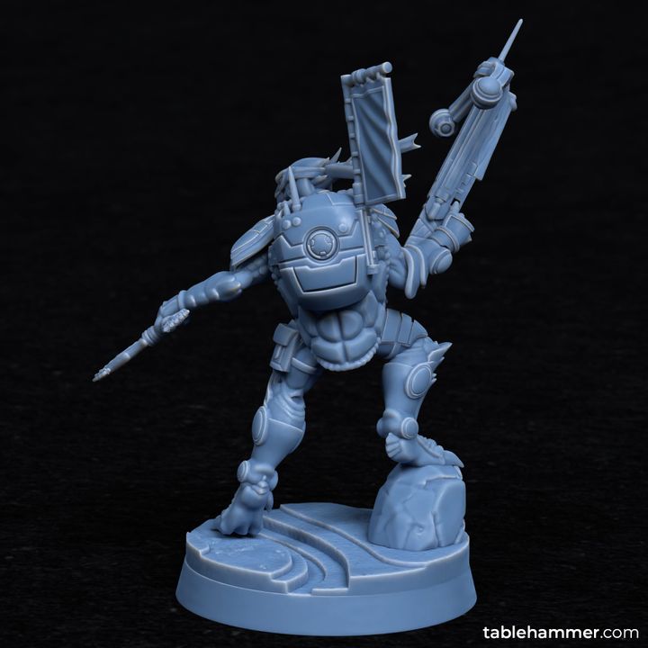 War Sculptor (Toorts Hero Leader) | STL Files - Tablehammer