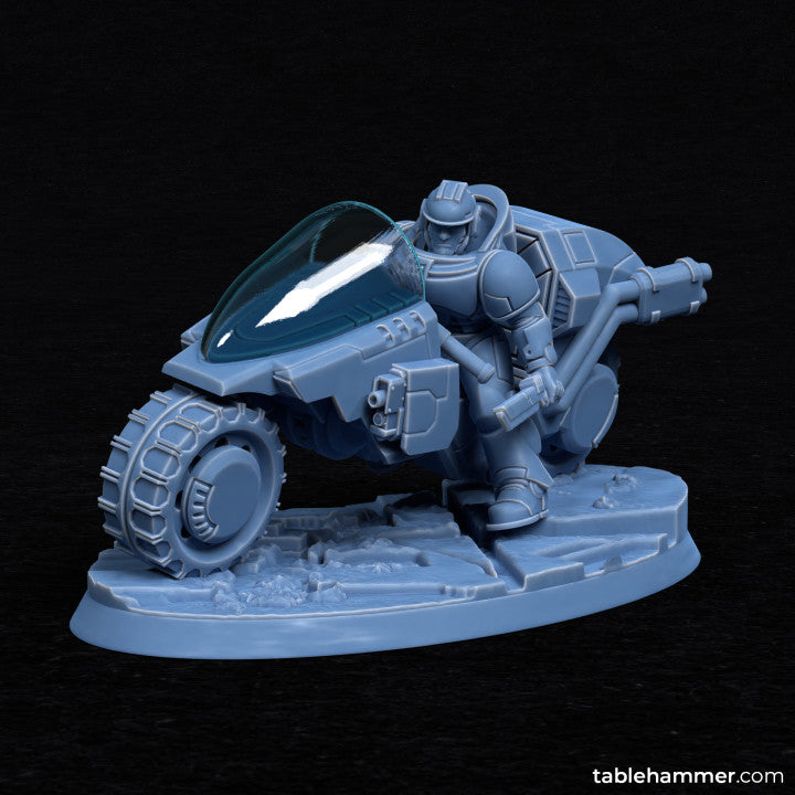 Riders on the Storm (human supersoldier bikers) | STL Files - Tablehammer