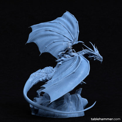 Noyrit on Samm'rus (elf dragon rider) | STL Files - Tablehammer