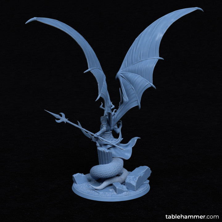 Gabriel – The Ascended (Winged prime demon leader) | STL Files - Tablehammer