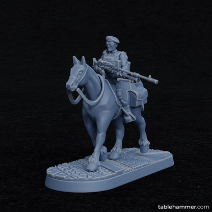 Horse Marines (modern human cavalry military) | STL Files - Tablehammer