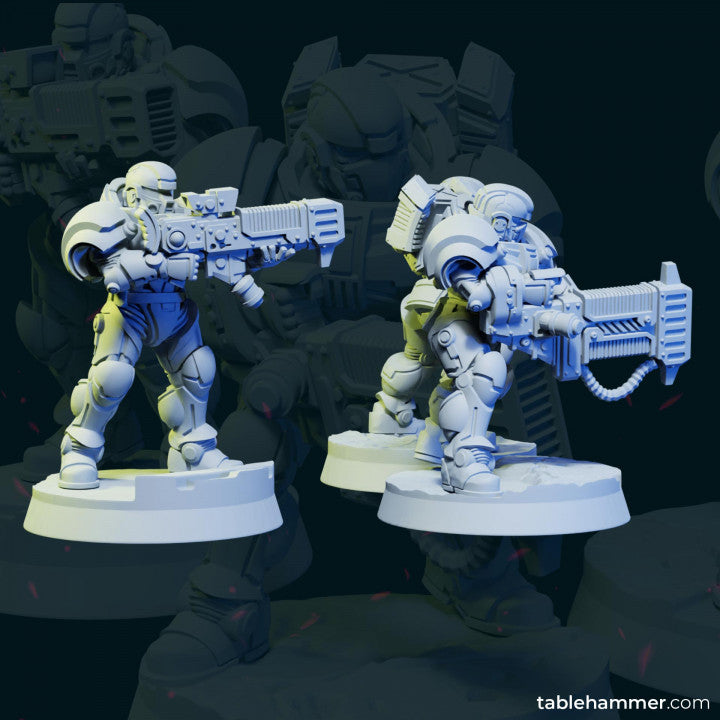 Breacher Team - Plasma | STL Files - Tablehammer