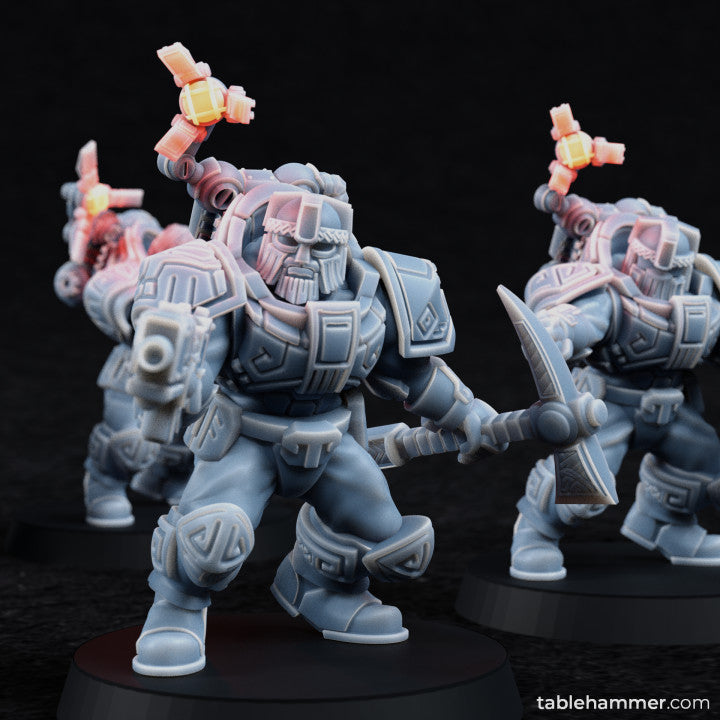 Legionaries Space Dwarves | STL Files - Tablehammer