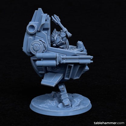 Dwarf King on Battlethrone | STL Files - Tablehammer