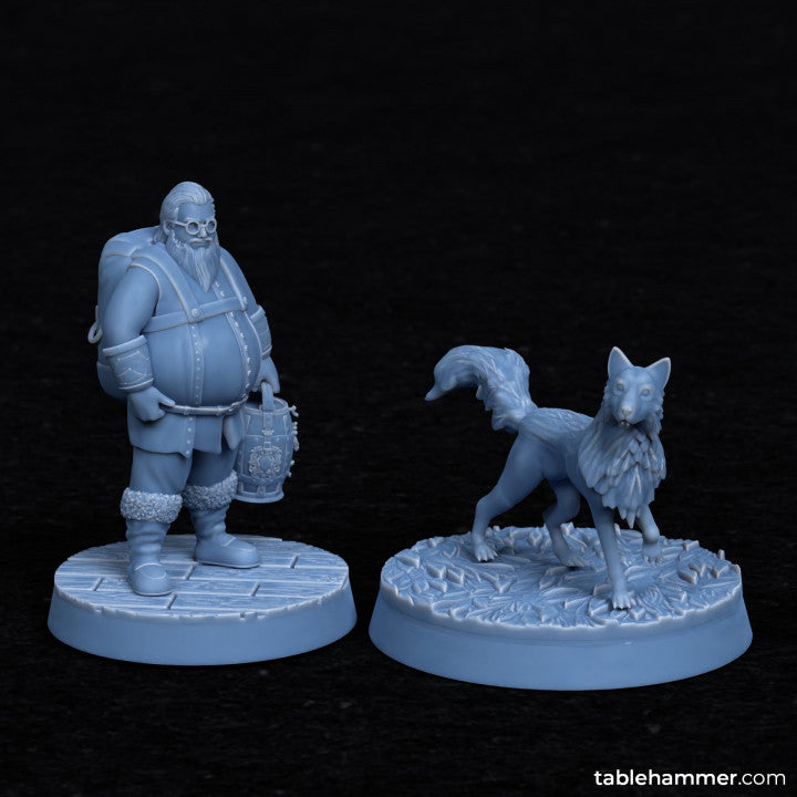 Ace the dog companion (Johan Wildhearts companion) | STL Files - Tablehammer