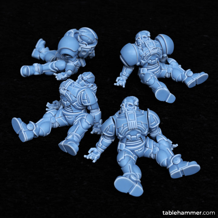 Corpses, crashes, casualties: Human super soldiers | STL Files - Tablehammer