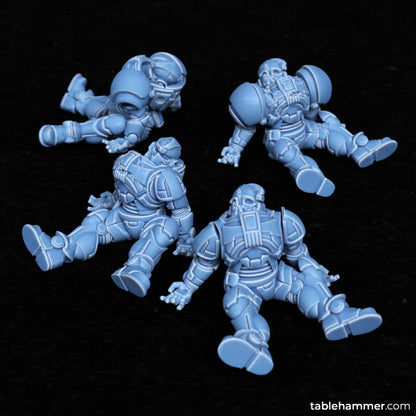 Corpses, crashes, casualties: Human super soldiers | STL Files - Tablehammer