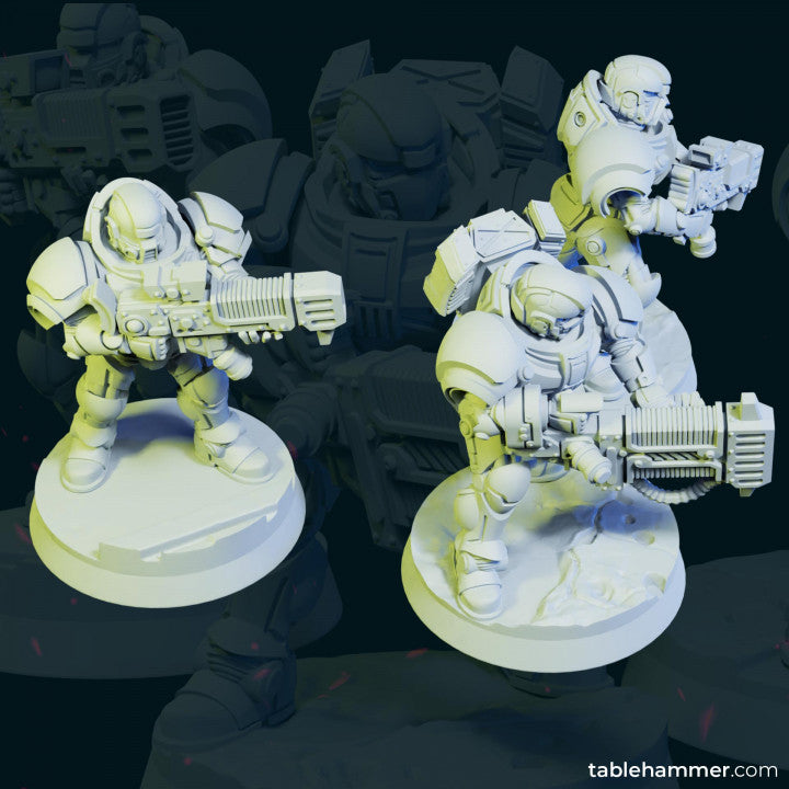 Breacher Team - Plasma | STL Files - Tablehammer