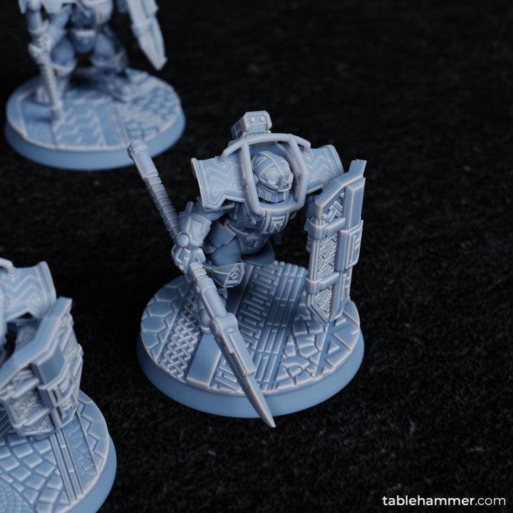 Minotaurs (guardians) – Space Dwarves | STL Files - Tablehammer