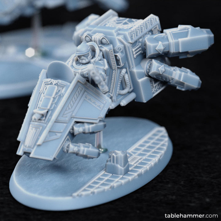 "Spearhead Cavalry" – Space dwarf bikers | STL Files - Tablehammer