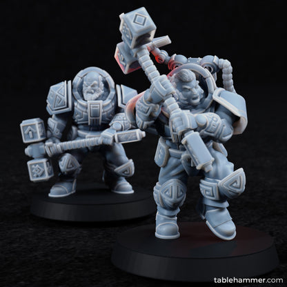 Legionaries Space Dwarves | STL Files - Tablehammer