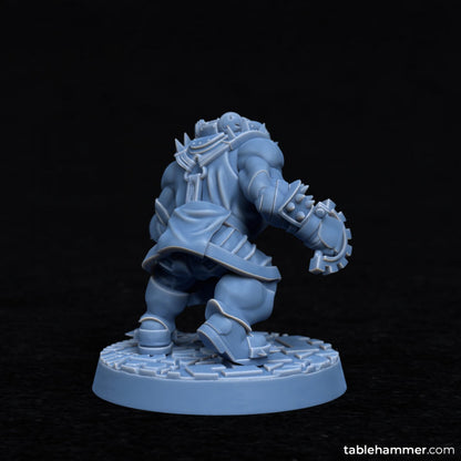 Gear Brawlers (dwarf melee elite fighters) | STL Files - Tablehammer