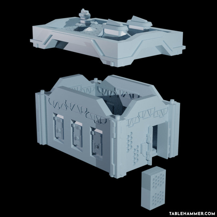 Barracks | STL Files - Tablehammer