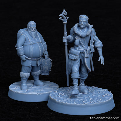 Johan Wildheart – the wandering druid | STL Files - Tablehammer