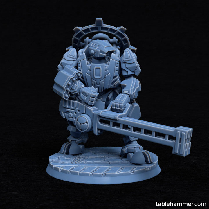 Lightbringer Warsuits (Space communists heavy battlesuits) | STL Files - Tablehammer