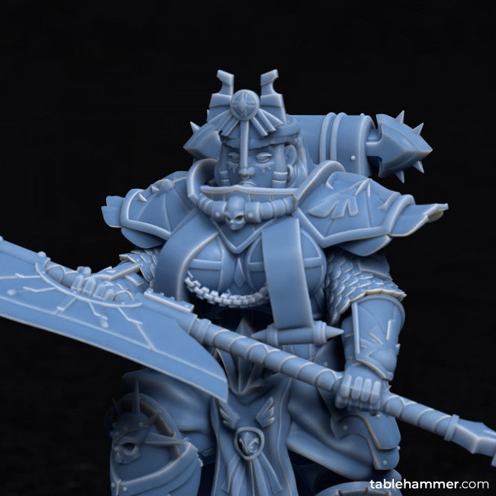 Haethor - the firm blade (space superhuman heroine)| STL Files - Tablehammer