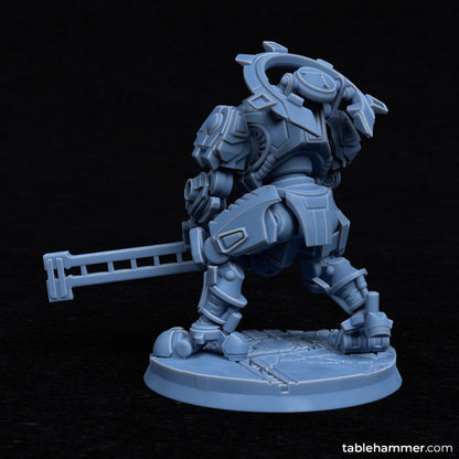 Lightbringer Warsuits (Space communists heavy battlesuits) | STL Files - Tablehammer