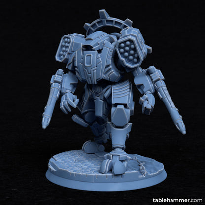 Lightbringer Warsuits (Space communists heavy battlesuits) | STL Files - Tablehammer