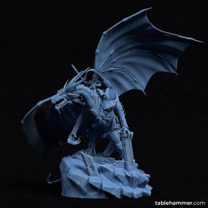 Noyrit on Samm'rus (elf dragon rider) | STL Files - Tablehammer