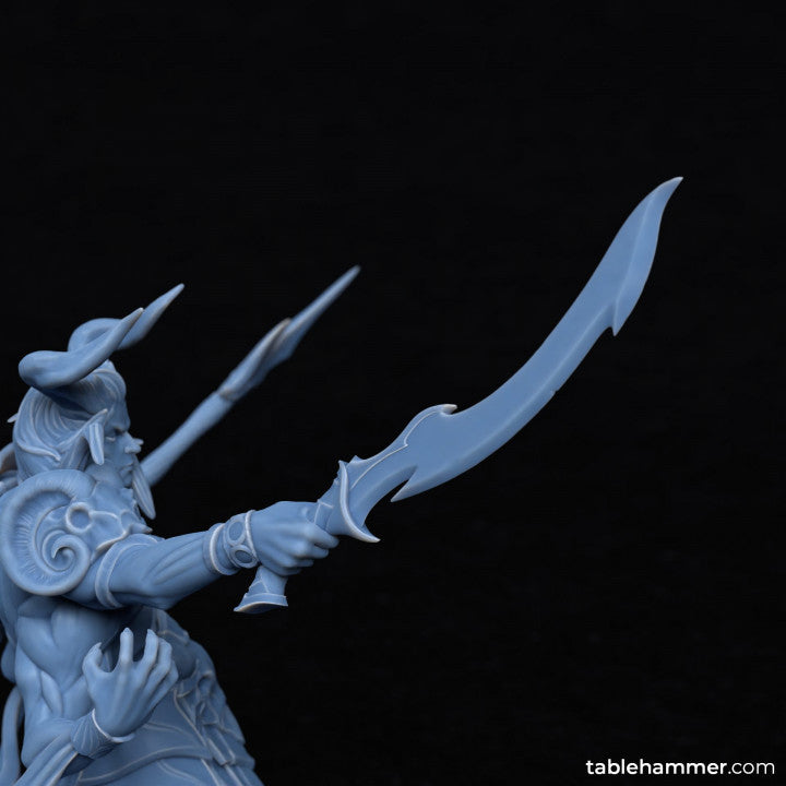 Gabriel – The Ascended (Winged prime demon leader) | STL Files - Tablehammer