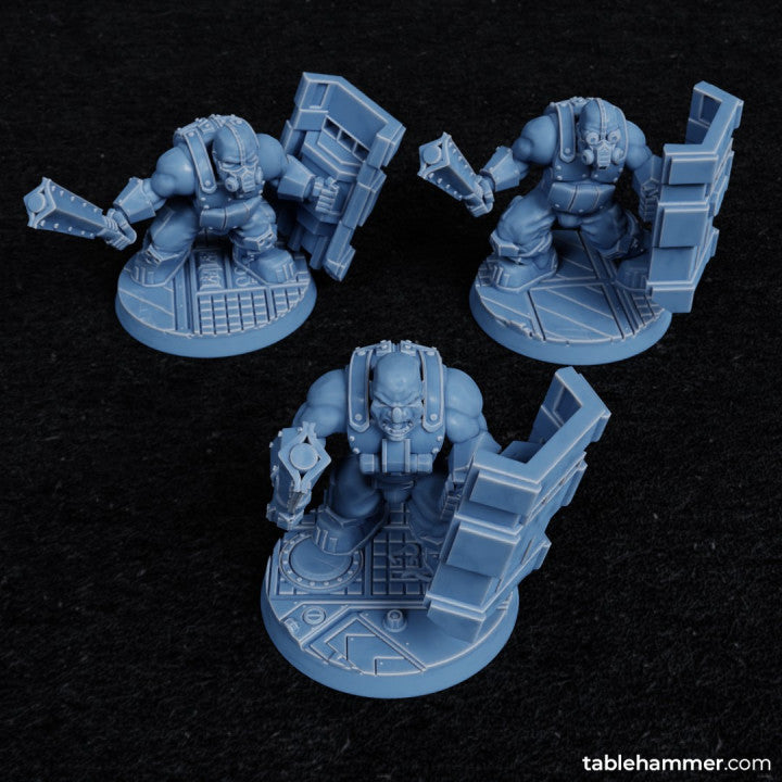 Ogre crushers - ogre heavy infantry crusher melee | STL Files - Tablehammer