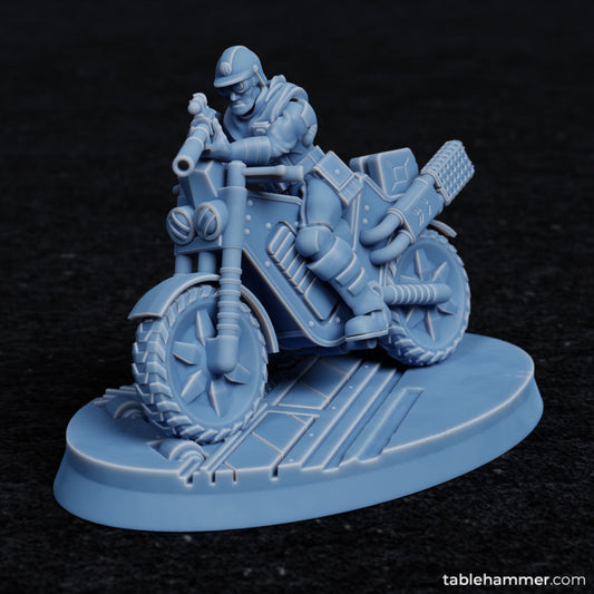 Combineer Surveyor Jim - Bike sniper scout | STL Files - Tablehammer