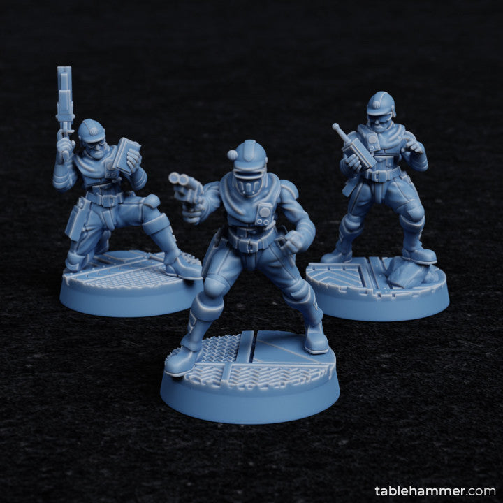 Combineer Saboteurs - human demolition team | STL Files - Tablehammer