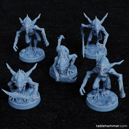 Voidborne Daemonids Sword bearers | STL Files - Tablehammer