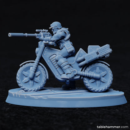 Combineer Surveyor Jim - Bike sniper scout | STL Files - Tablehammer