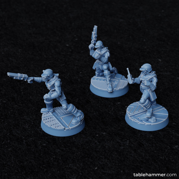 Combineer Saboteurs - human demolition team | STL Files - Tablehammer