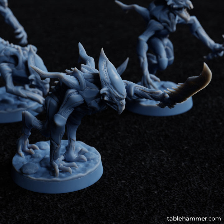 Voidborne Daemonids Sword bearers | STL Files - Tablehammer