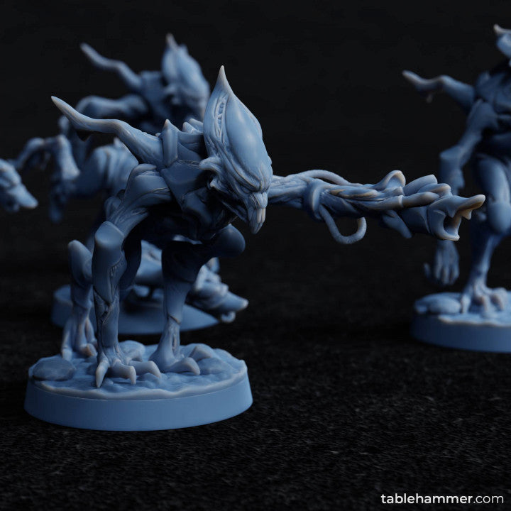 Voidborne Daemonids Gun bearers | STL Files - Tablehammer